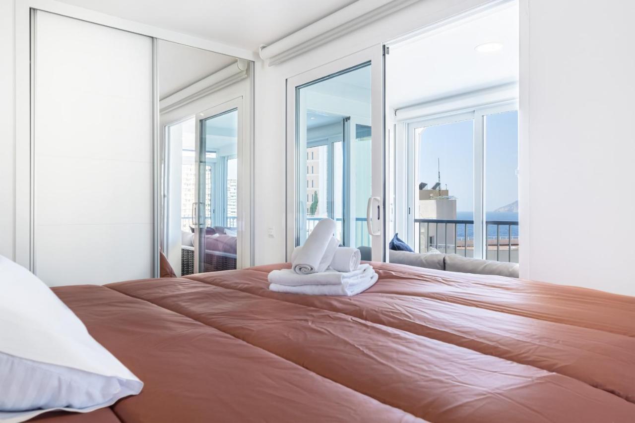 Halcon Deluxe 5-A Lägenhet Benidorm Exteriör bild
