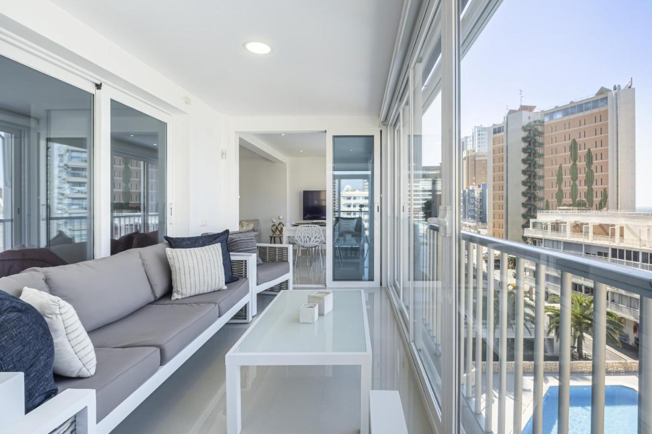 Halcon Deluxe 5-A Lägenhet Benidorm Exteriör bild