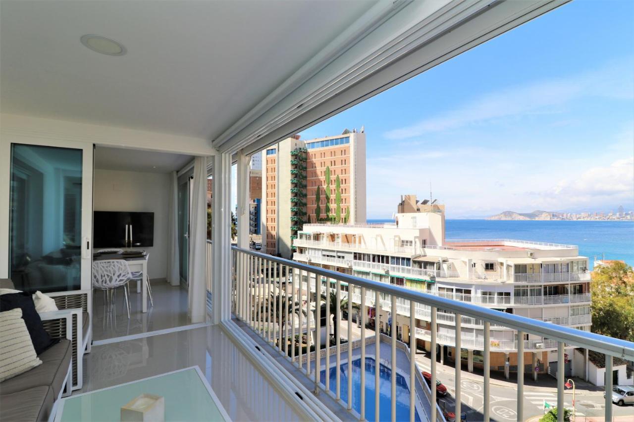 Halcon Deluxe 5-A Lägenhet Benidorm Exteriör bild